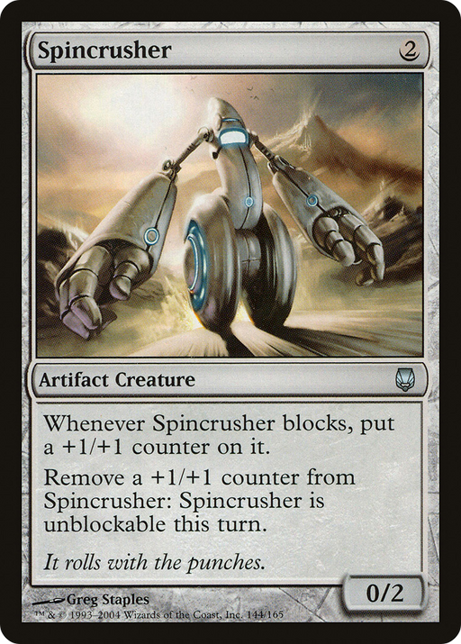 Spincrusher (DST-144) [Darksteel] MTG Single Wizards of the Coast