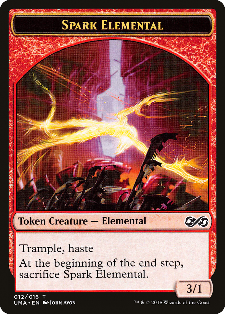 Spark Elemental Token (UMA-012) [Tokens] Ultimate Masters Tokens MTG Single Wizards of the Coast