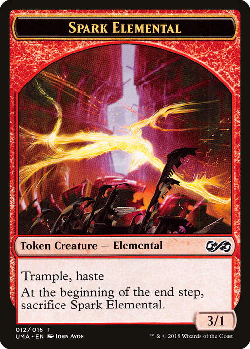 Spark Elemental Token (UMA-012) [Tokens] Ultimate Masters Tokens MTG Single Wizards of the Coast