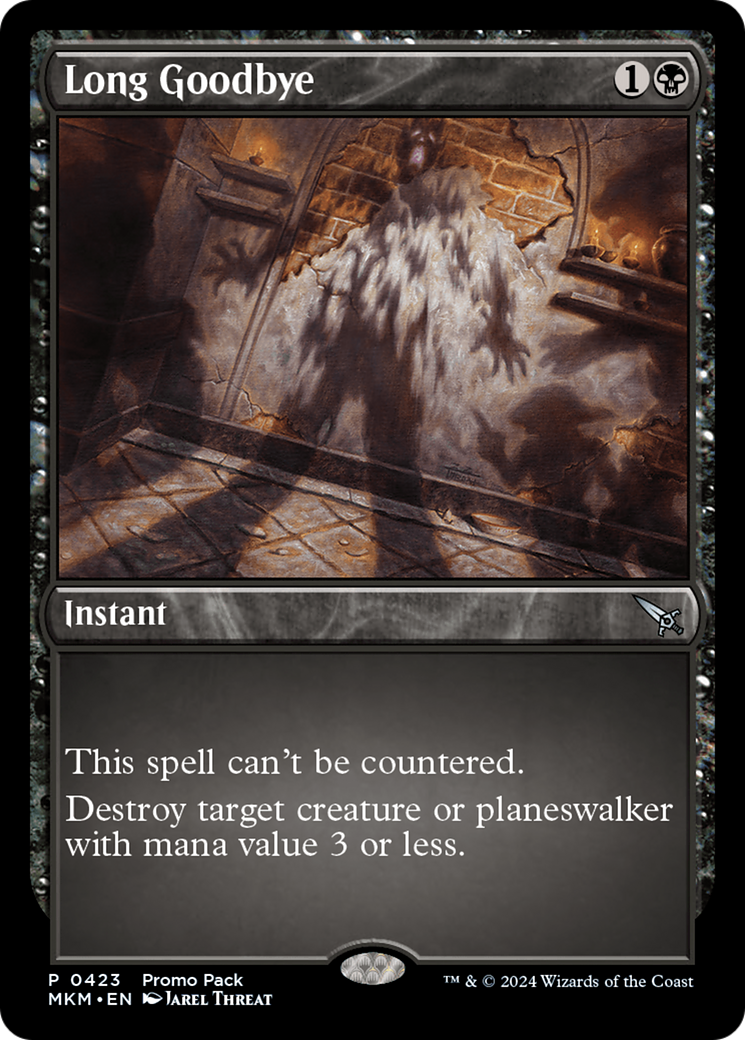 Long Goodbye (PPMKM-423) [Murders at Karlov Manor] Foil MTG Single Wizards of the Coast