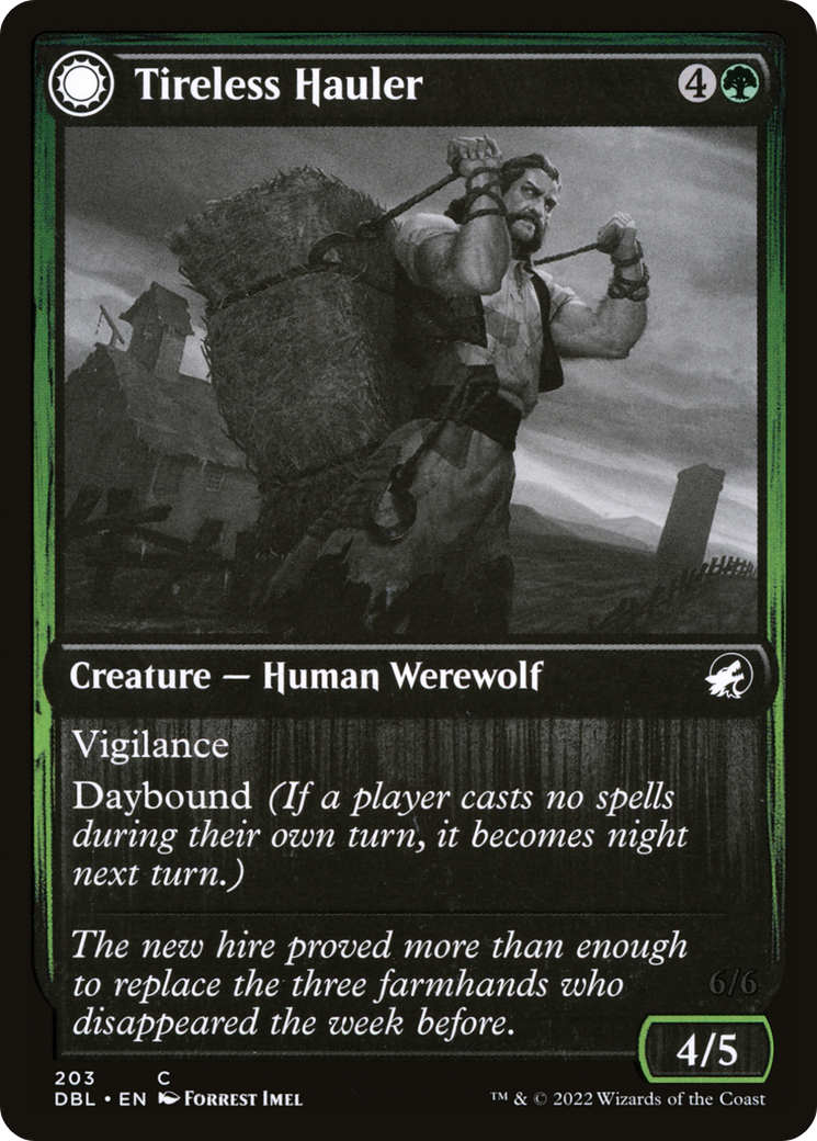 Tireless Hauler (DBL-203) [Innistrad: Double Feature] MTG Single Wizards of the Coast