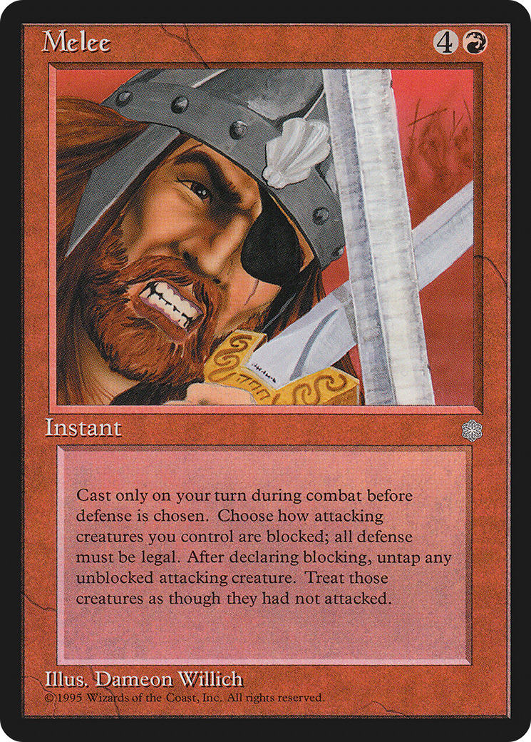 Melee (ICE-200) [Ice Age] MTG Single Wizards of the Coast