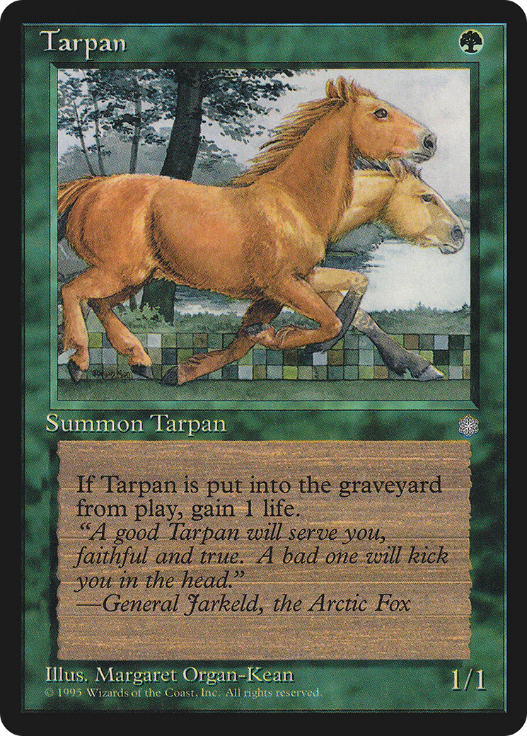 Tarpan [Ice Age] MTG Single Magic: The Gathering   