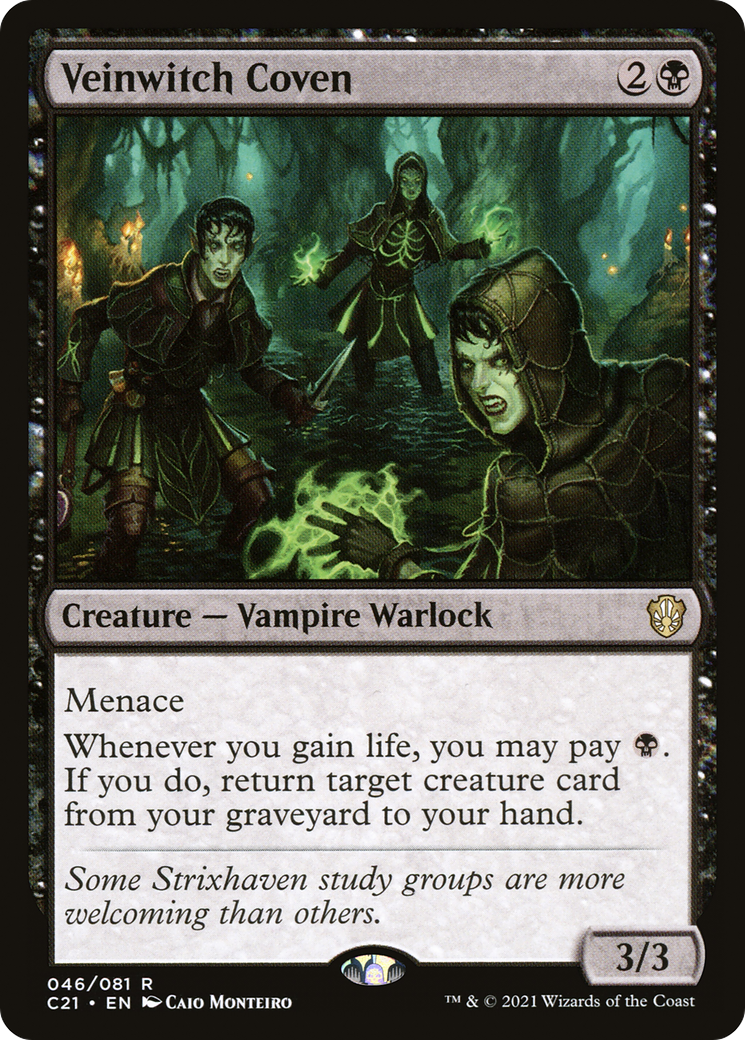 Veinwitch Coven (C21-046) [Commander 2021] MTG Single Wizards of the Coast