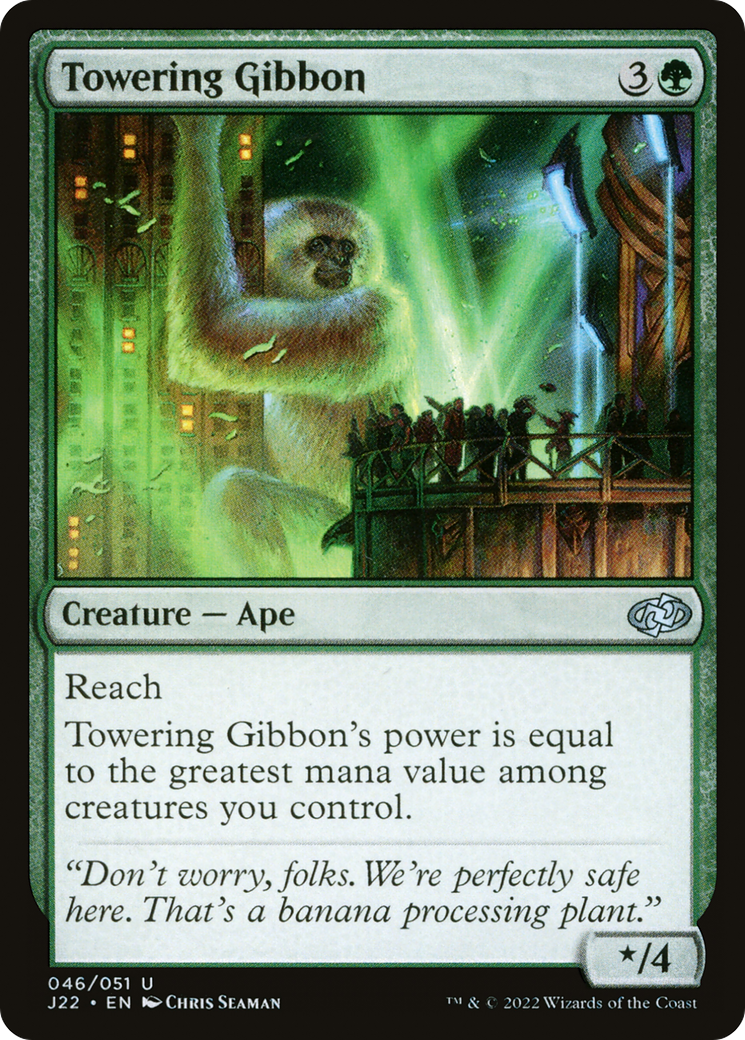 Towering Gibbon (J22-046) [Jumpstart 2022] MTG Single Wizards of the Coast