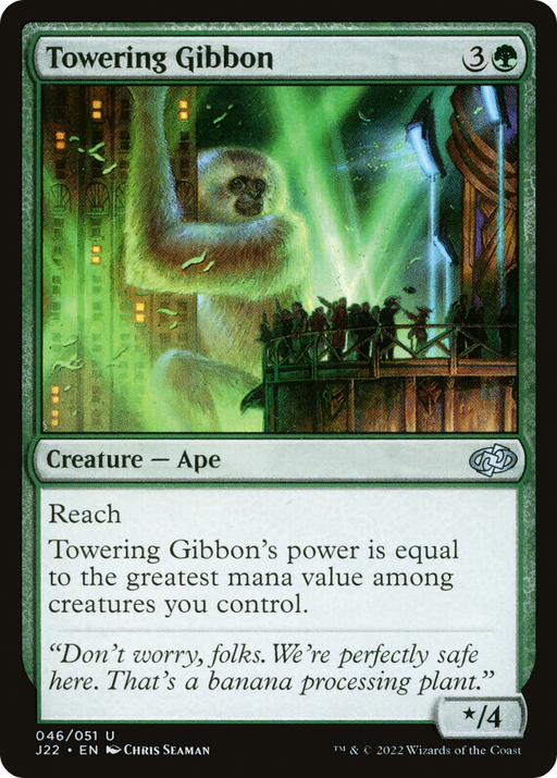 Towering Gibbon (J22-046) [Jumpstart 2022] MTG Single Wizards of the Coast