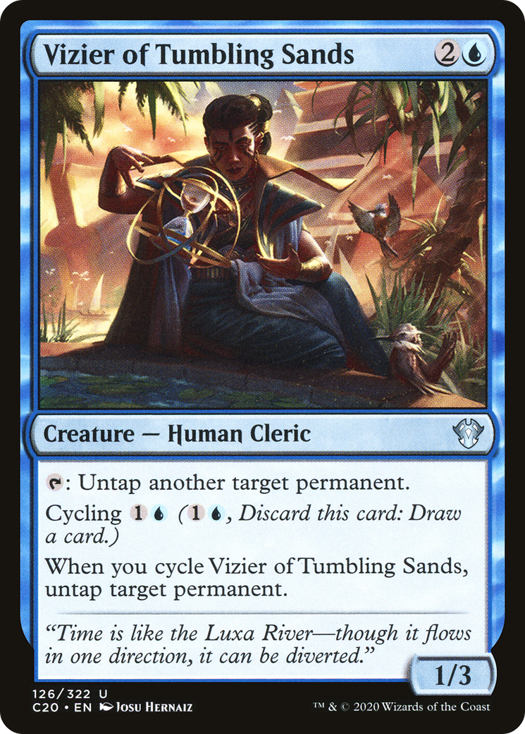 Vizier of Tumbling Sands (C20-126) [Commander 2020] MTG Single Wizards of the Coast