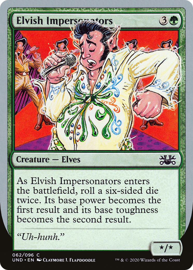 Elvish Impersonators (UND-062) [Unsanctioned] MTG Single Wizards of the Coast
