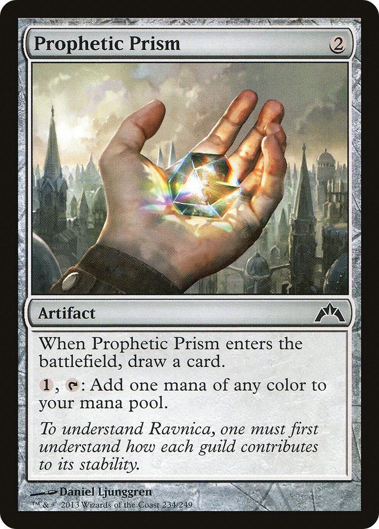 Prophetic Prism (GTC-234) [Gatecrash] MTG Single Wizards of the Coast