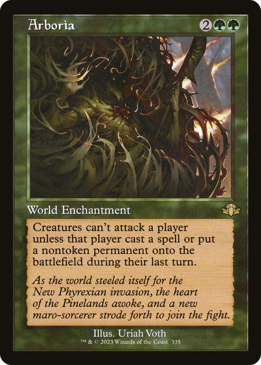 Arboria (DMR-335) [Dominaria Remastered] Foil MTG Single Wizards of the Coast