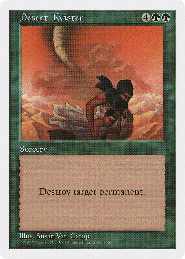 Desert Twister (5ED-288) [Fifth Edition] MTG Single Wizards of the Coast