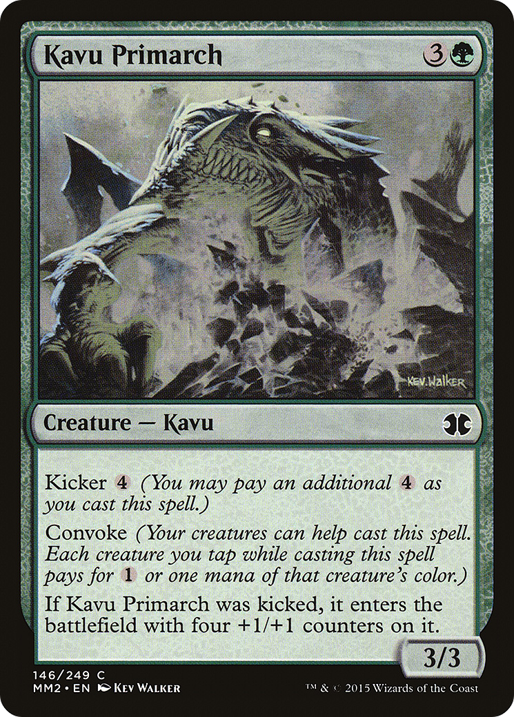 Kavu Primarch (MM2-146) [Modern Masters 2015] Foil MTG Single Modern Masters 2015