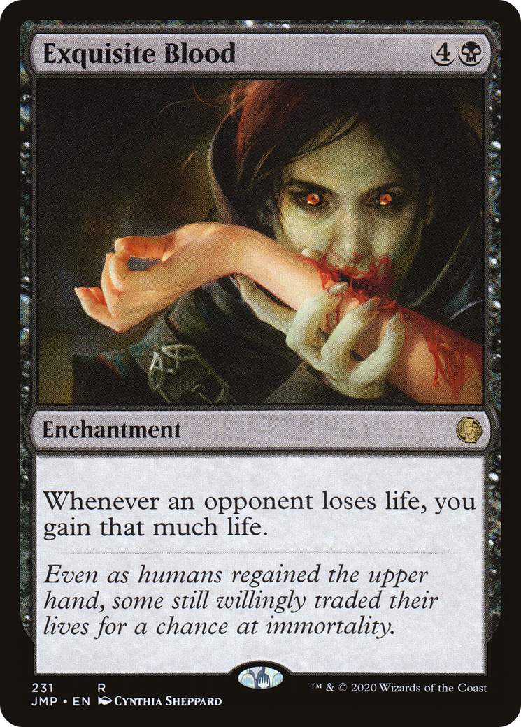 Exquisite Blood (JMP-231) [Jumpstart] MTG Single Wizards of the Coast