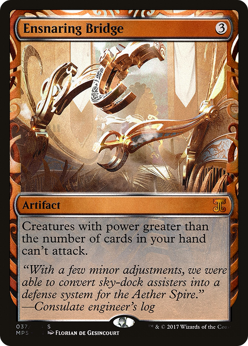 Ensnaring Bridge (MPS-037) [Kaladesh Inventions] Foil MTG Single Wizards of the Coast