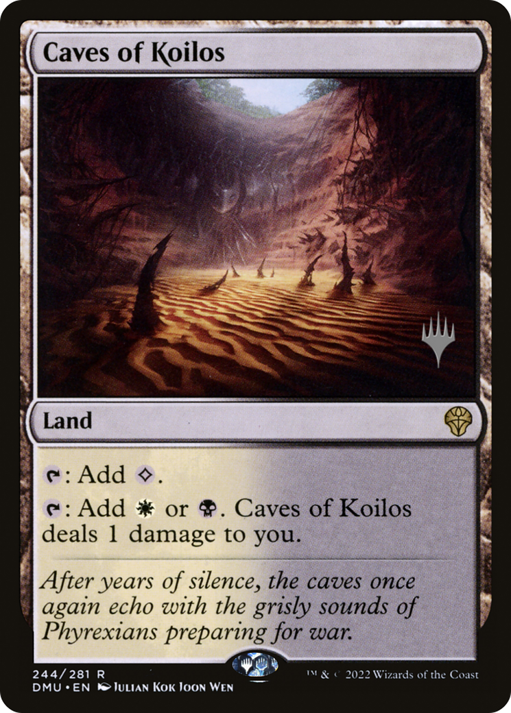 Caves of Koilos (PPDMU-244) [Dominaria United Promos] MTG Single Wizards of the Coast