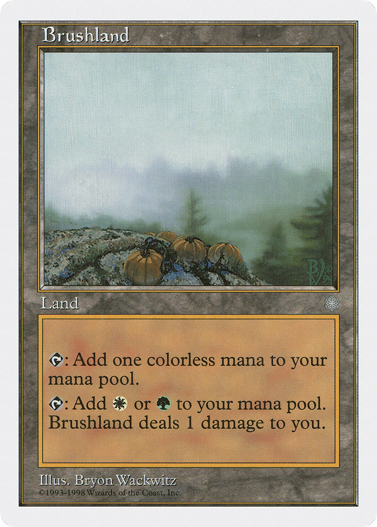 Brushland (ATH-071) [Anthologies] MTG Single Wizards of the Coast