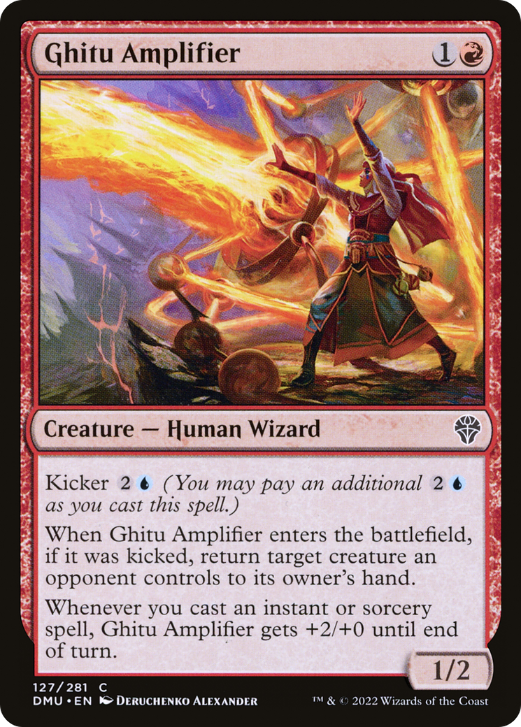 Ghitu Amplifier (DMU-127) [Dominaria United] MTG Single Wizards of the Coast