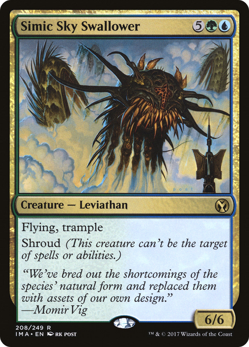 Simic Sky Swallower (IMA-208) [Iconic Masters] MTG Single Wizards of the Coast