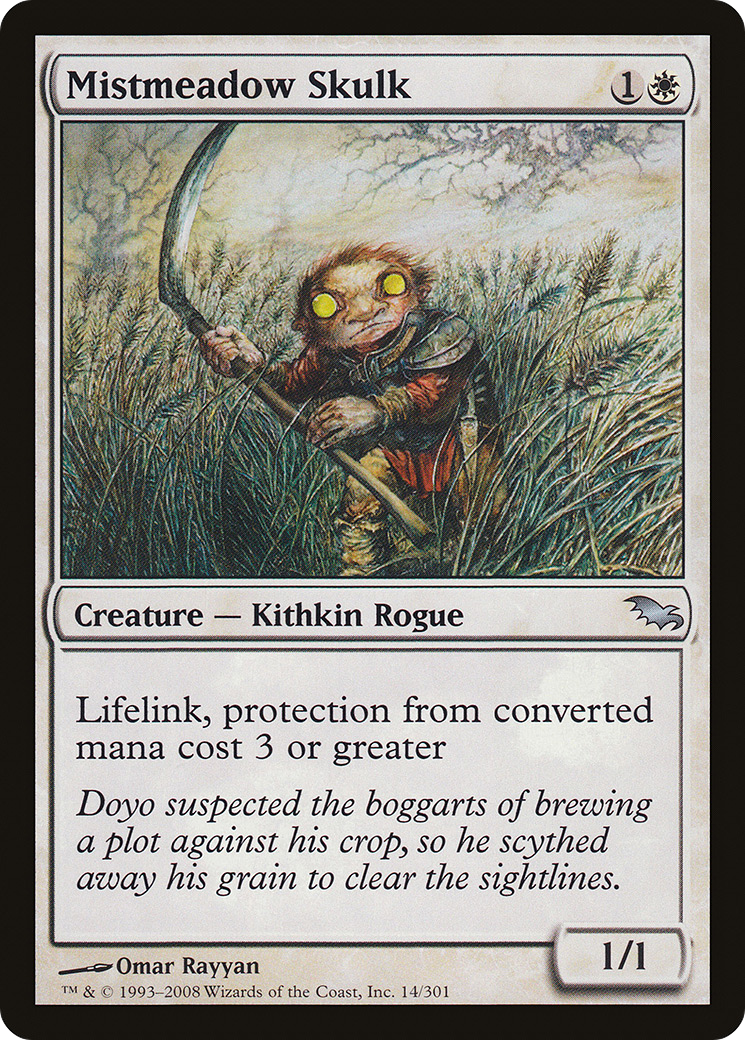 Mistmeadow Skulk (SHM-014) [Shadowmoor] Foil MTG Single Wizards of the Coast