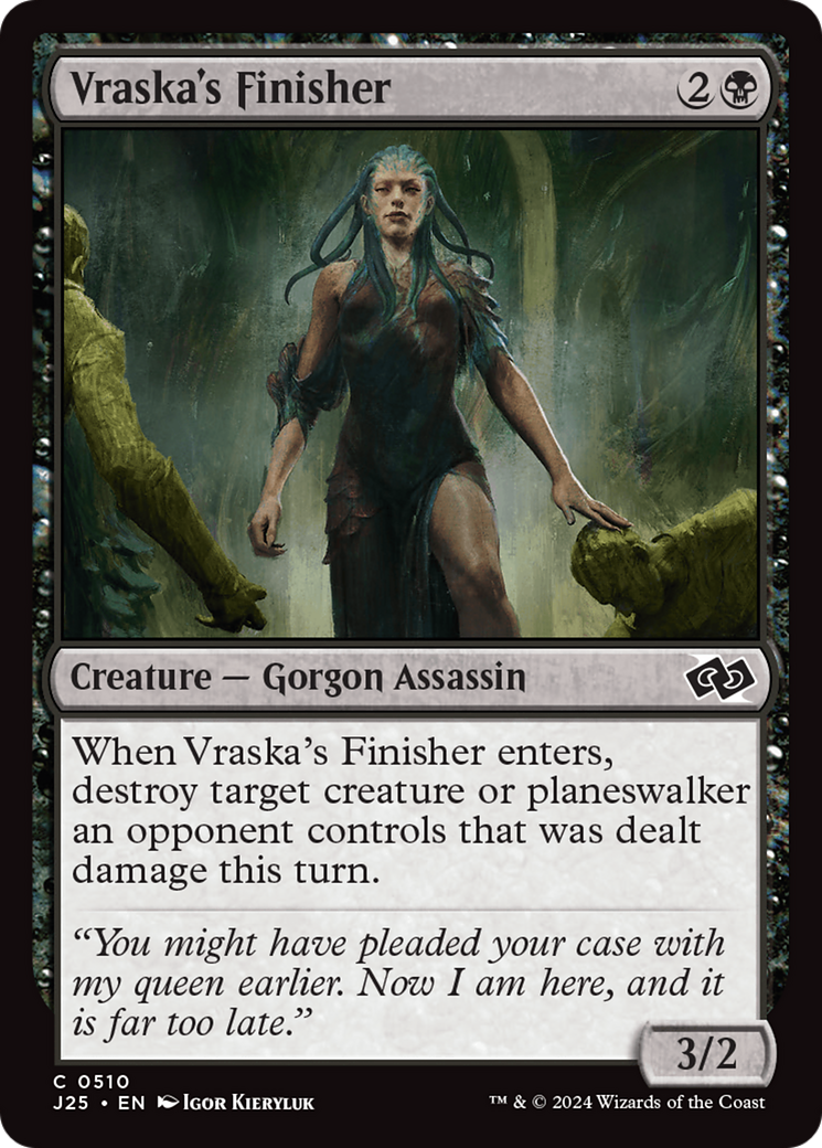 Vraska's Finisher (J25-510) [Foundations Jumpstart] MTG Single Wizards of the Coast