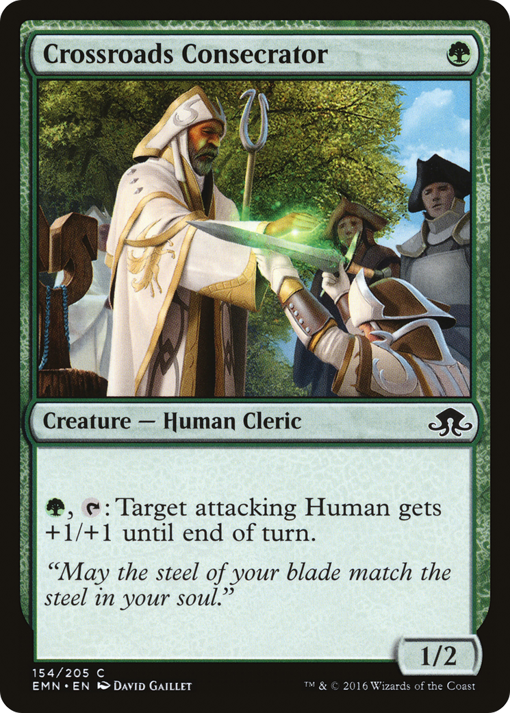 Crossroads Consecrator (EMN-154) [Eldritch Moon] MTG Single Wizards of the Coast