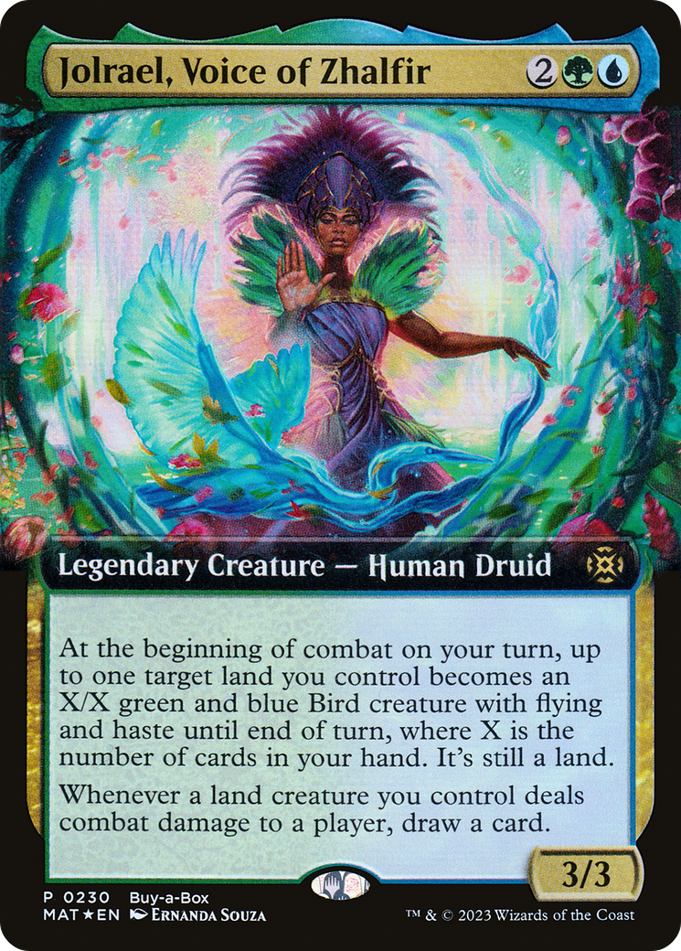 Jolrael, Voice of Zhalfir (BABP-230) [March of the Machine: The Aftermath] (Extended Art) Foil MTG Single Wizards of the Coast