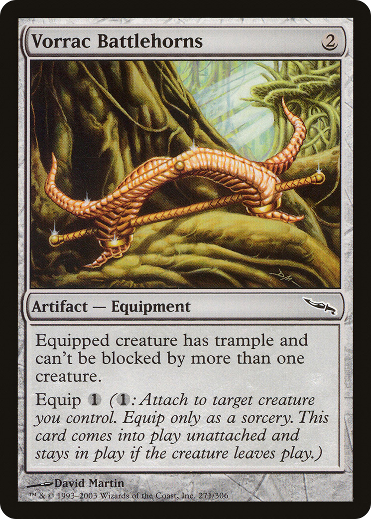 Vorrac Battlehorns (MRD-271) [Mirrodin] MTG Single Wizards of the Coast