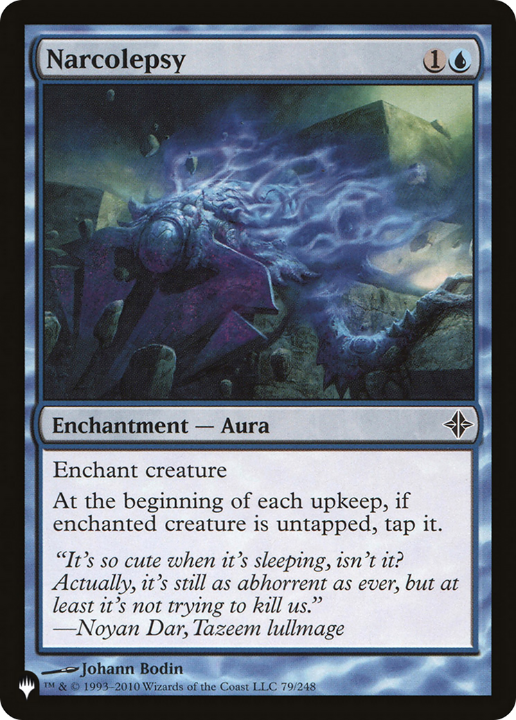 Narcolepsy (LIST-ROE-79) [Mystery Booster] The List MTG Single Wizards of the Coast