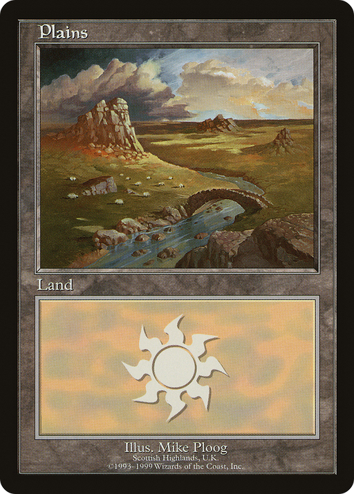Plains (EURO-004) [Misc] European Land Program MTG Single Wizards of the Coast