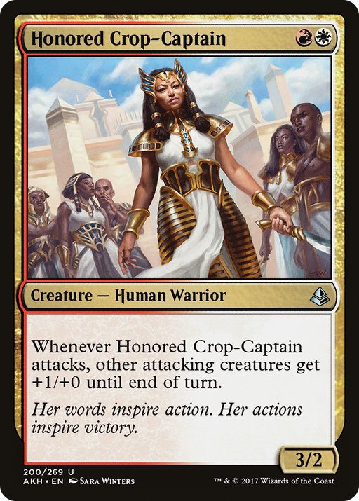 Honored Crop-Captain (AKH-200) [Amonkhet] MTG Single Wizards of the Coast