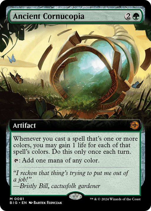Ancient Cornucopia (BIG-081) [The Big Score] (Extended Art) Foil MTG Single Wizards of the Coast