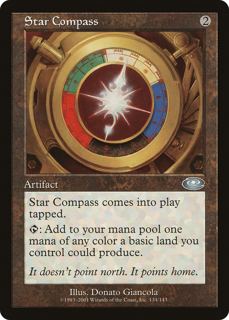 Star Compass (PLS-134) [Planeshift] MTG Single Wizards of the Coast
