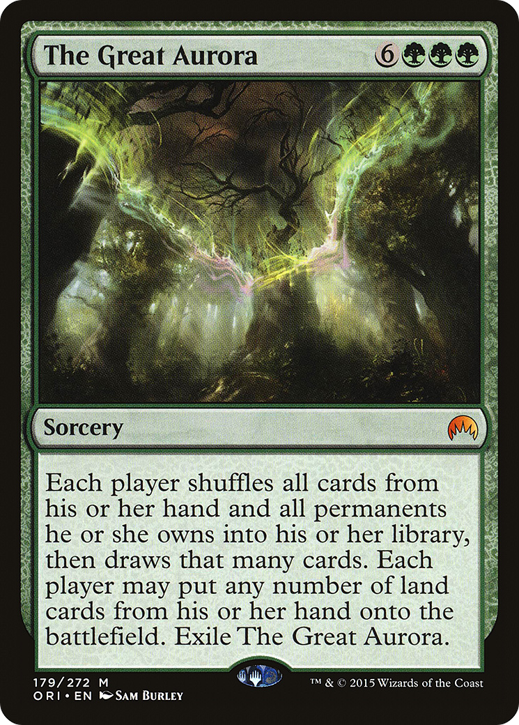 The Great Aurora (ORI-179) [Magic Origins] Foil MTG Single Wizards of the Coast
