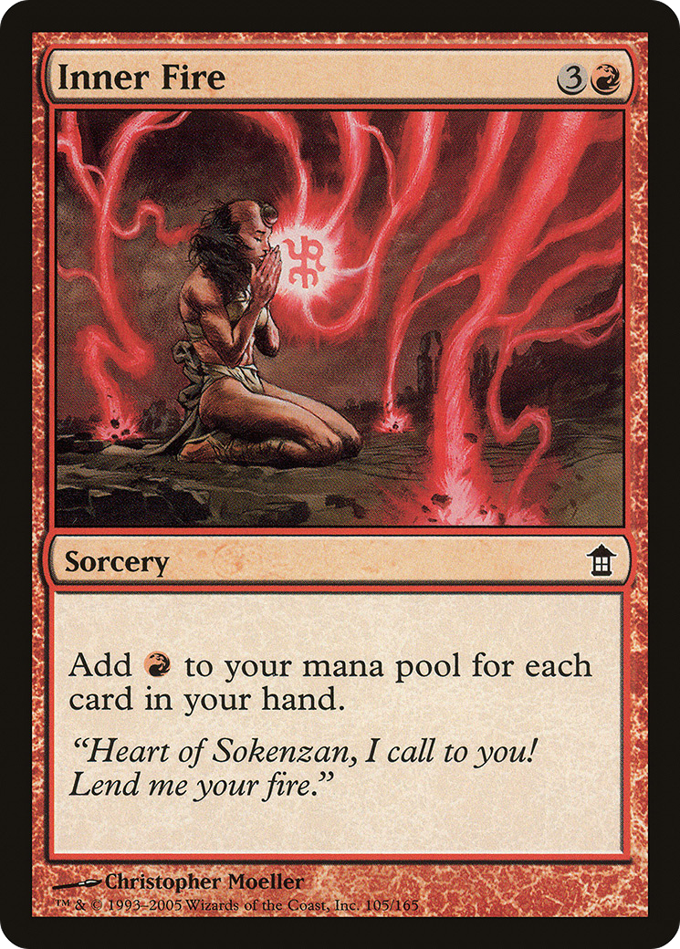 Inner Fire (SOK-105) [Saviors of Kamigawa] MTG Single Wizards of the Coast