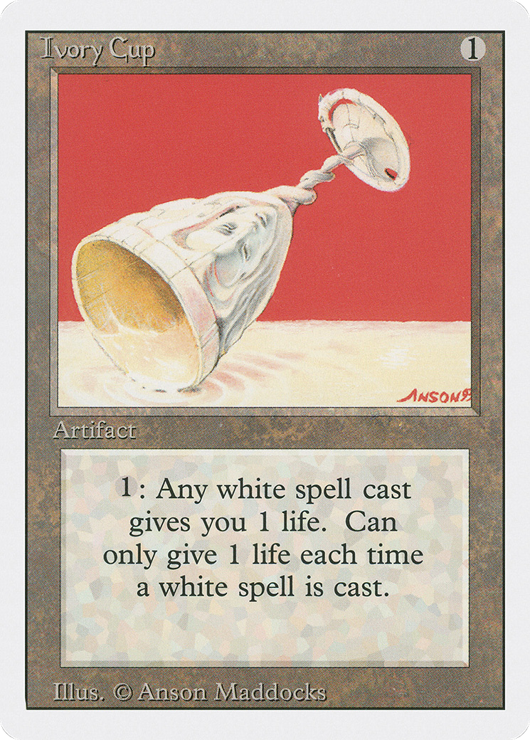 Ivory Cup (3ED-) [Revised Edition] MTG Single Wizards of the Coast