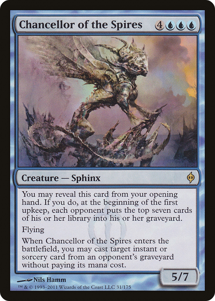 Chancellor of the Spires (NPH-031) [New Phyrexia] MTG Single Wizards of the Coast