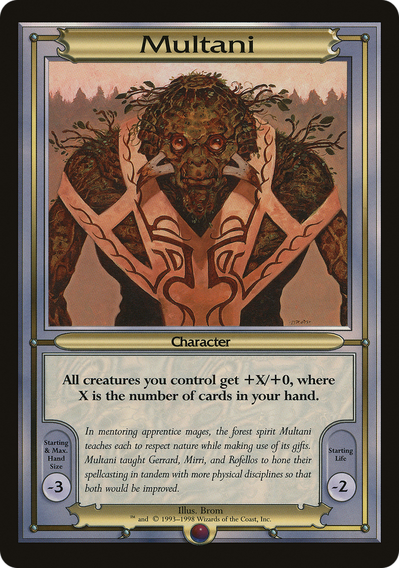 Multani (VNG-303) [Oversized] Vanguard Series MTG Single Wizards of the Coast