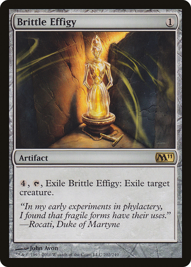 Brittle Effigy (M11-202) [Magic 2011] MTG Single Wizards of the Coast