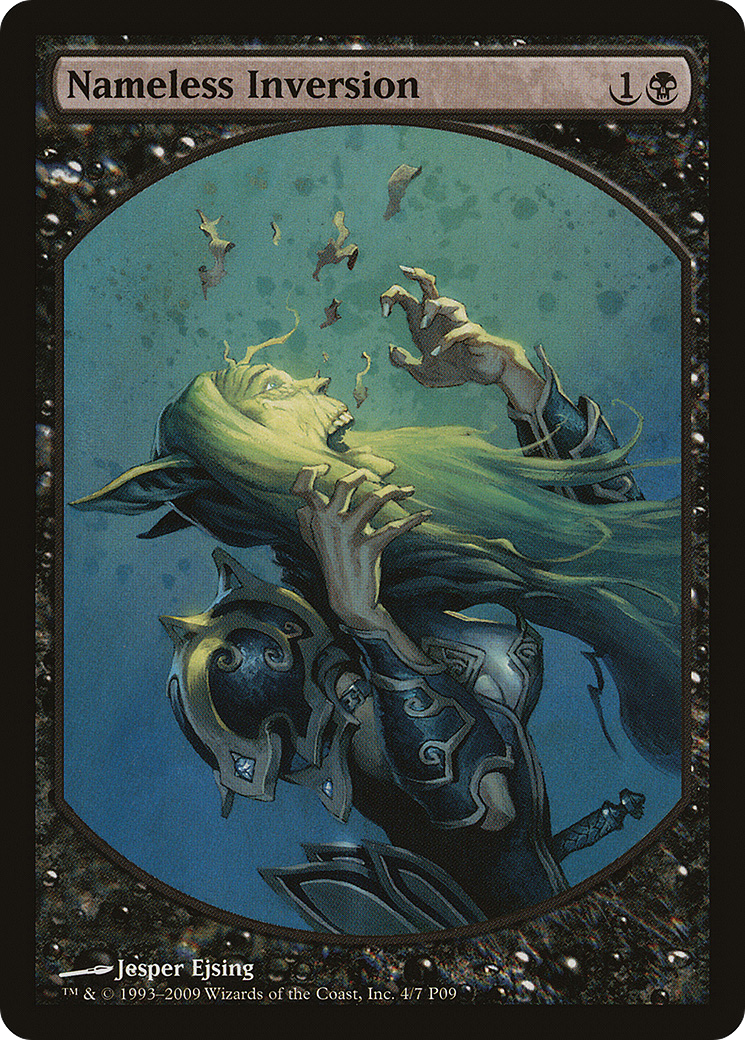Nameless Inversion (MPRP-004) [Misc] Magic Player Rewards 2009 MTG Single Wizards of the Coast