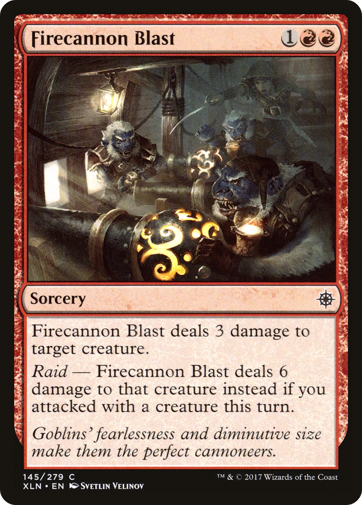 Firecannon Blast (XLN-145) [Ixalan] MTG Single Wizards of the Coast
