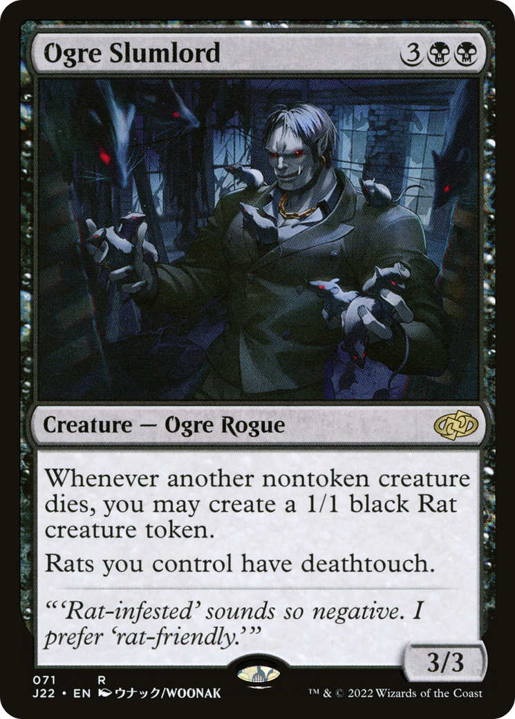 Ogre Slumlord (J22-071) [Jumpstart 2022] MTG Single Wizards of the Coast