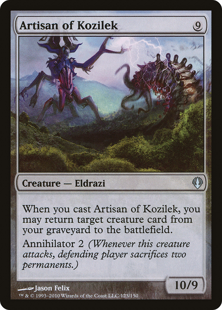 Artisan of Kozilek (ARC-123) [Misc] Archenemy MTG Single Wizards of the Coast