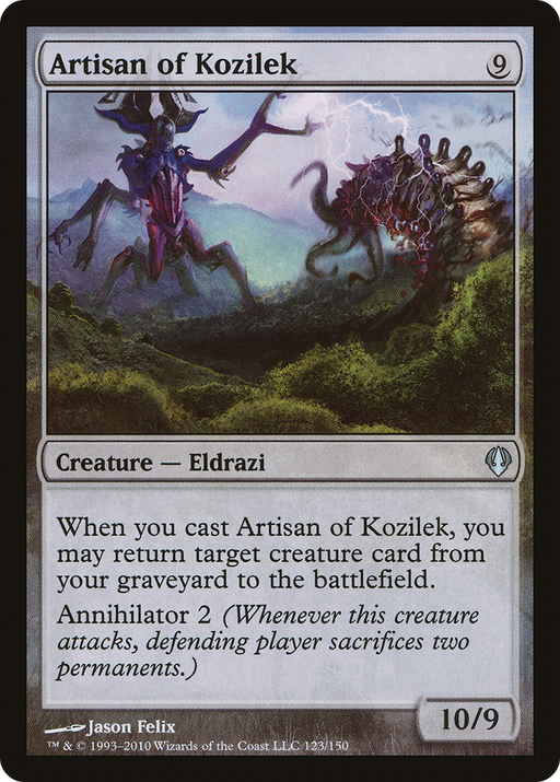 Artisan of Kozilek (ARC-123) [Misc] Archenemy MTG Single Wizards of the Coast