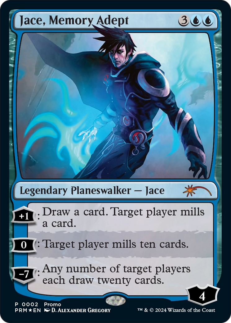 Jace, Memory Adept (Deluxe Commander Kit) (UMP-002) [Misc] Media and Collaboration Promos Foil MTG Single Wizards of the Coast