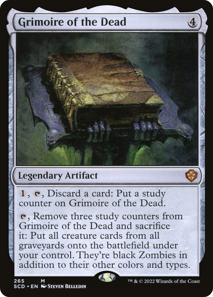 Grimoire of the Dead (SCD-265) [Starter Commander Decks] MTG Single Wizards of the Coast