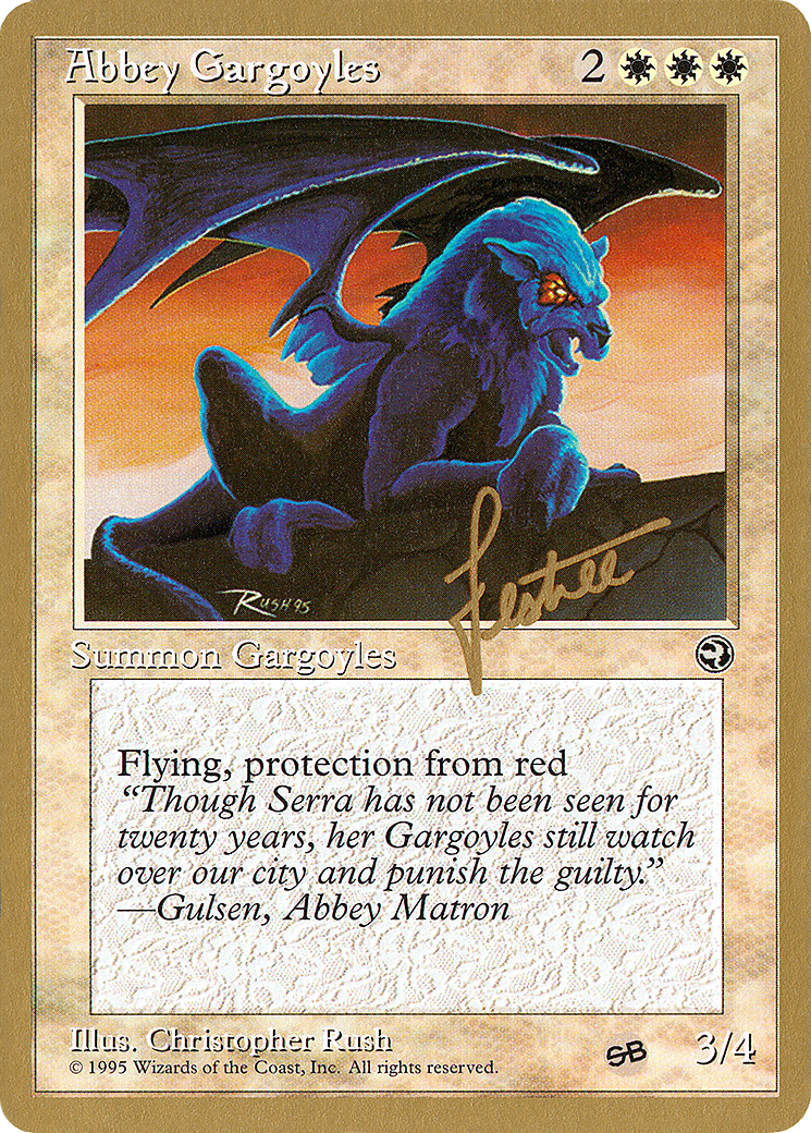 Abbey Gargoyles (WCD-BL1SB) [Misc] Pro Tour Collector Set MTG Single Wizards of the Coast