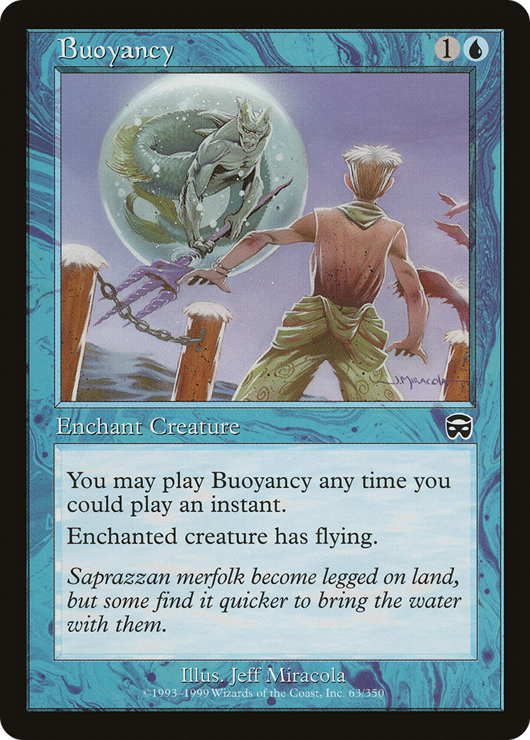 Buoyancy (MMQ-063) [Mercadian Masques] MTG Single Wizards of the Coast