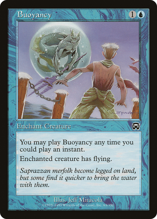 Buoyancy (MMQ-063) [Mercadian Masques] MTG Single Wizards of the Coast