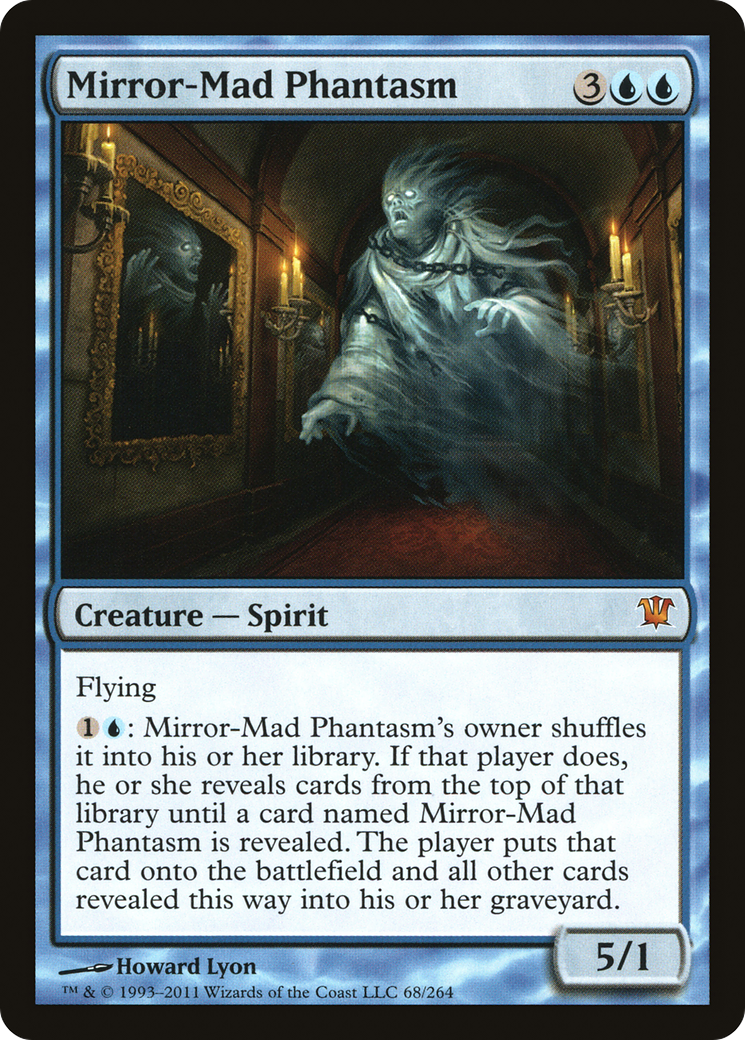 Mirror-Mad Phantasm (ISD-068) [Innistrad] Foil MTG Single Wizards of the Coast