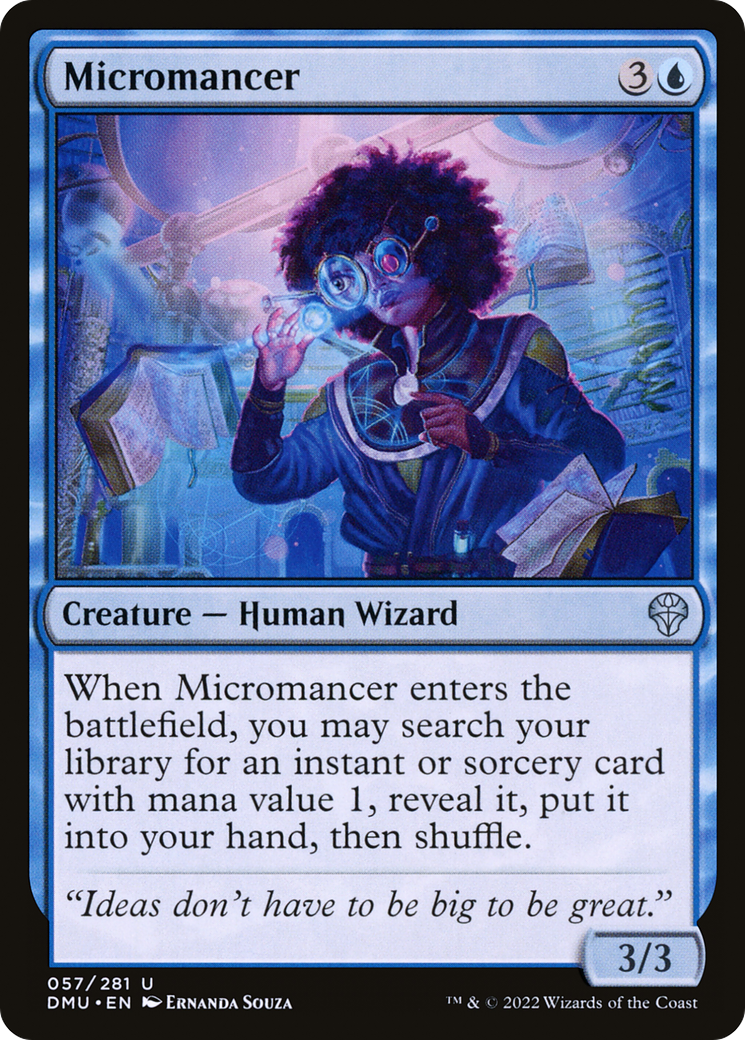 Micromancer (DMU-057) [Dominaria United] MTG Single Wizards of the Coast
